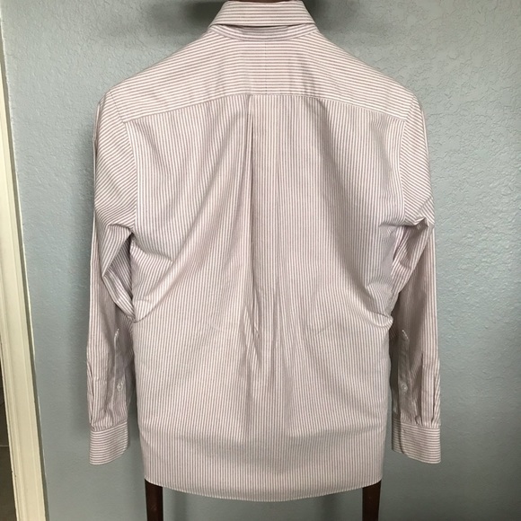 L.L. Bean Striped Dress Shirt - Picture 5 of 10
